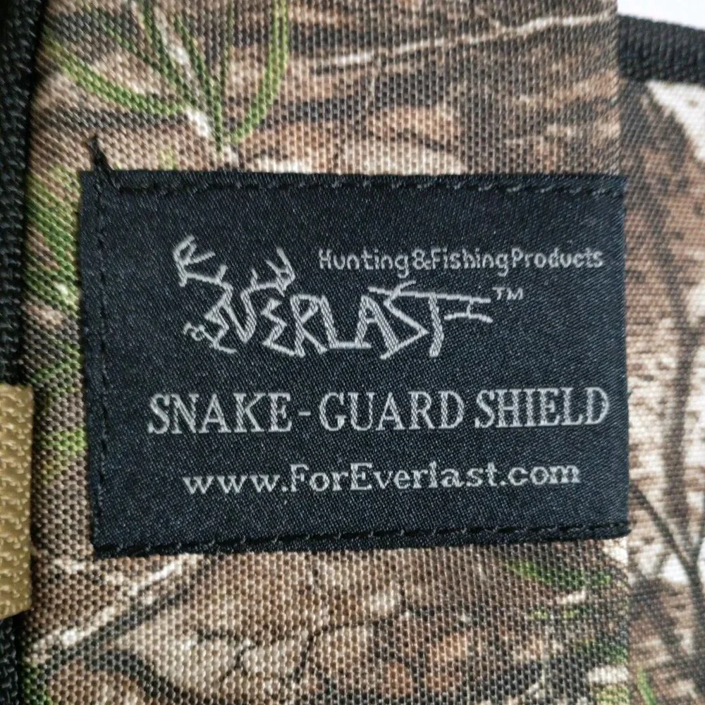 Everlast Snake-Guard Shield Camo Snake Gaiters Shin Guards 1 Pair